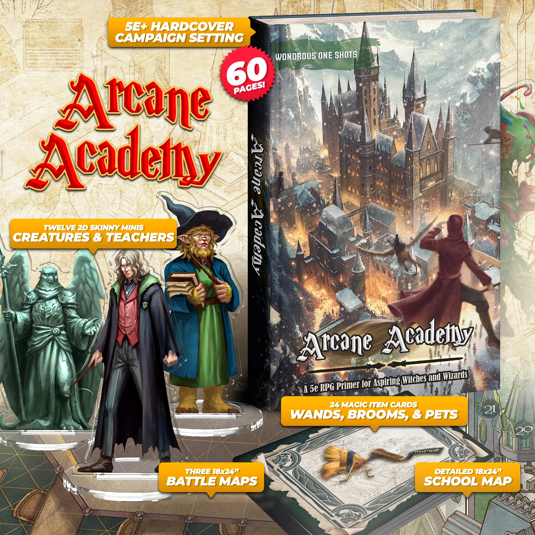 Arcane Academy, An RPG Primer and One Shot Adventure