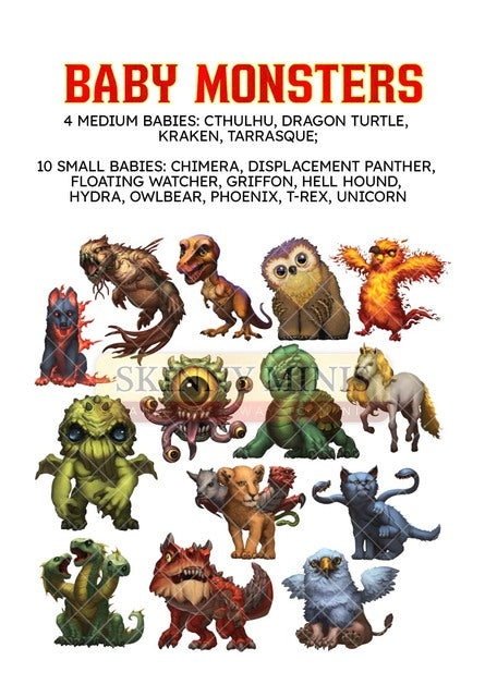 small monsters Baby Monsters