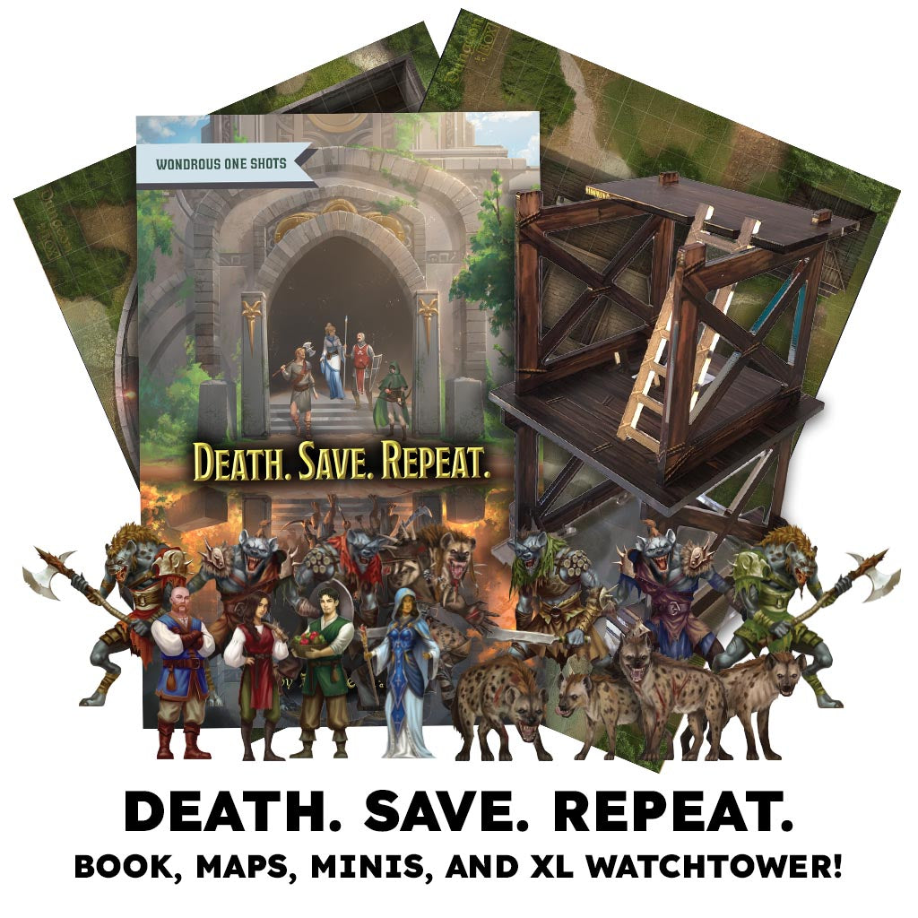 Death. Save. Repeat, A One Shot Adventure