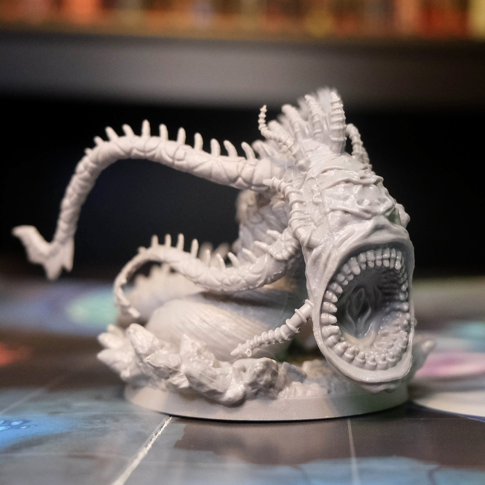Demonic Deep Lurker - Large Custom 3D Mini