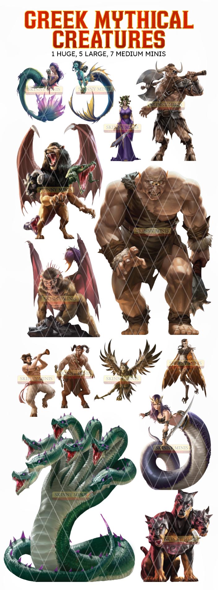 mythical greek monsters Greek Mythical Creatures