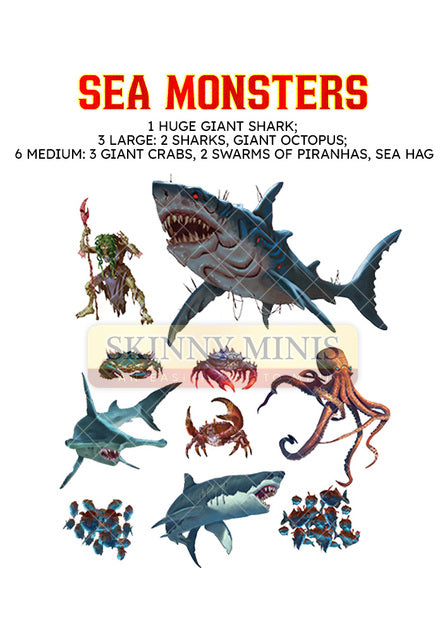 monsters under the sea Sea Monsters