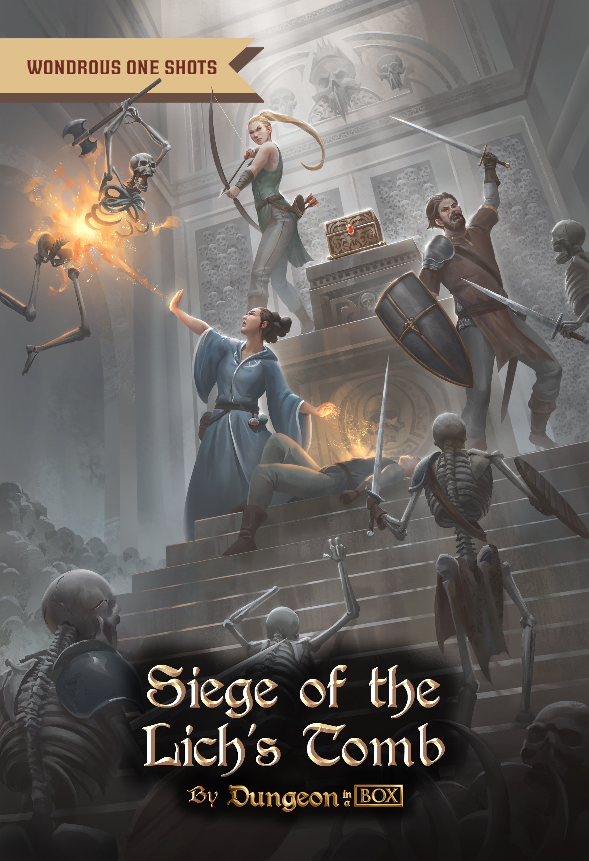 Siege of the Lich's Tomb, A One Shot Adventure