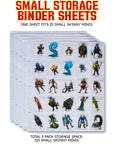 Storage Binder Sheets