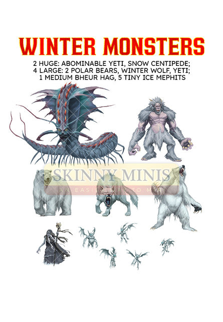 creatures and monsters Winter Monsters