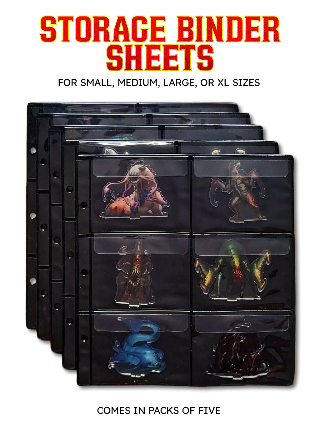 Storage Binder Sheets