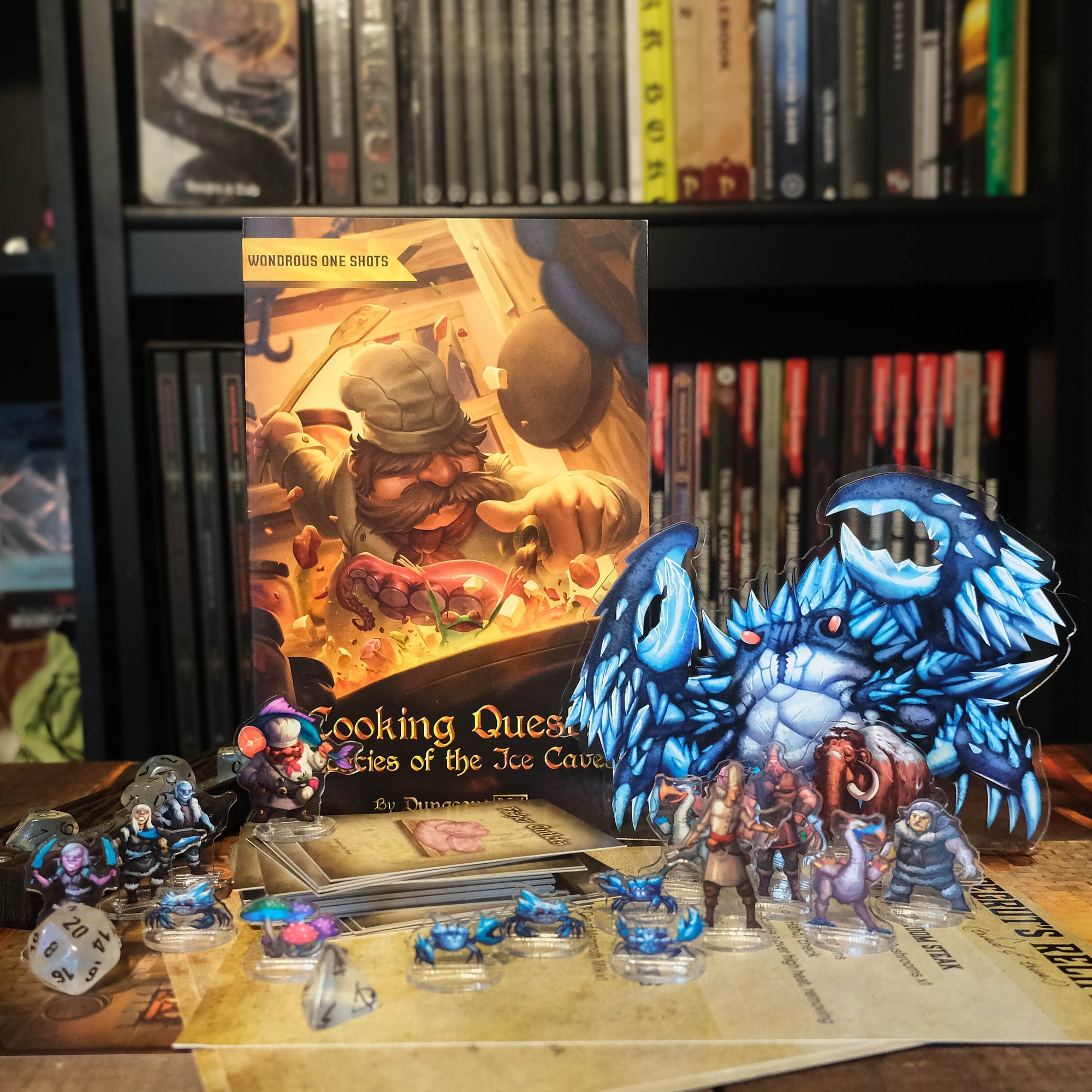 Cooking Quest! Delicacies of the Ice Caves, A One Shot Adventure