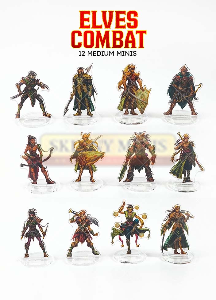 Elves Combat Heroes