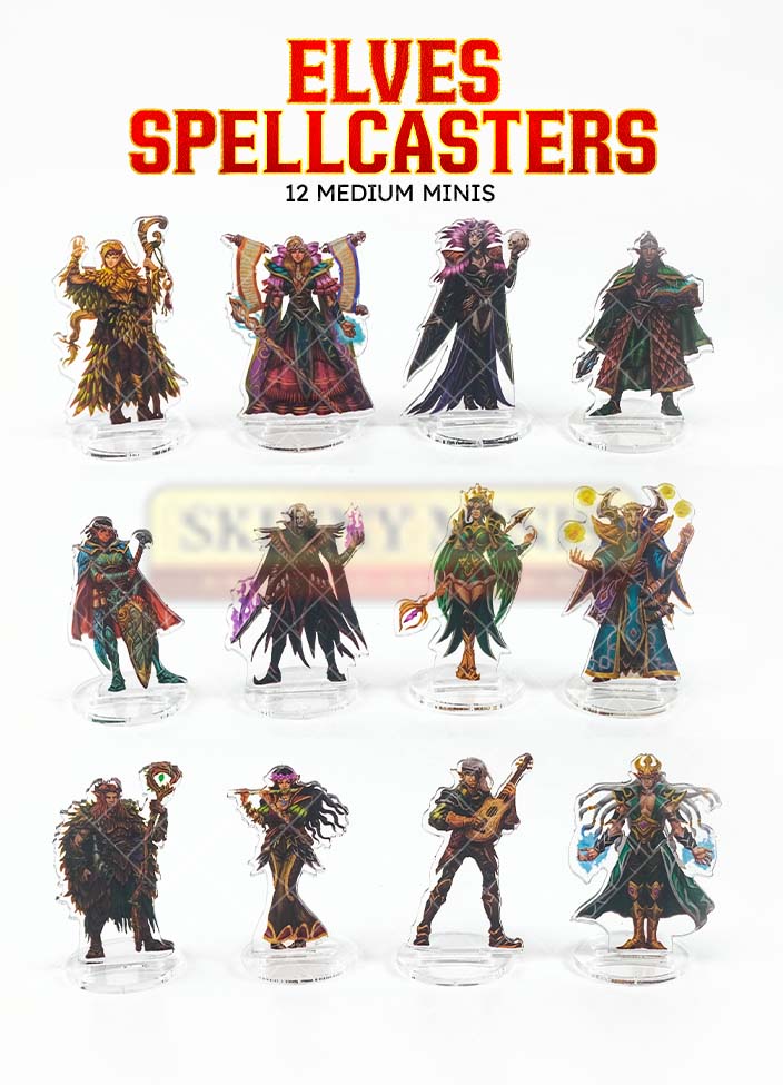 Elves Spellcaster Heroes