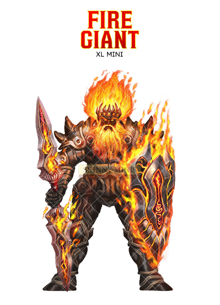 Gifts of the Winter King - XL Fire Giant