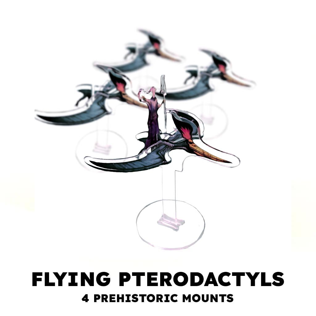 Lost Lands of the Lizard Tyrant - Flying Pterodactyl Mounts