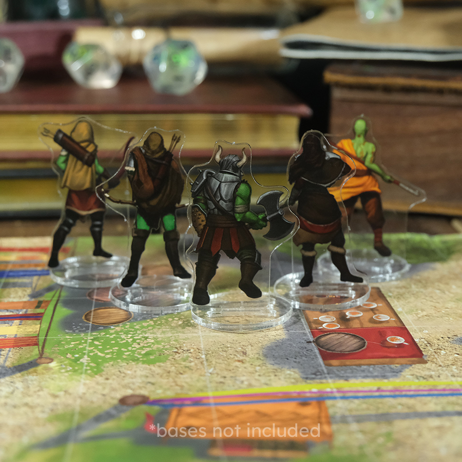 Half-Orc Combat Heroes