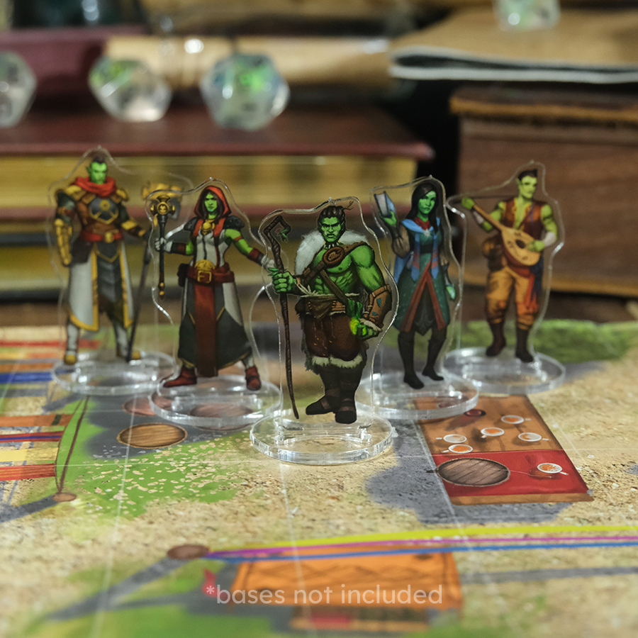 Half-Orc Spellcaster Heroes