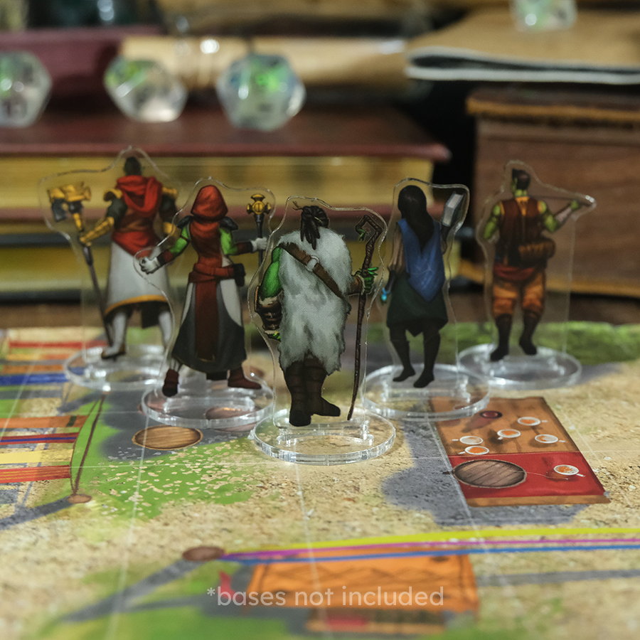 Half-Orc Spellcaster Heroes