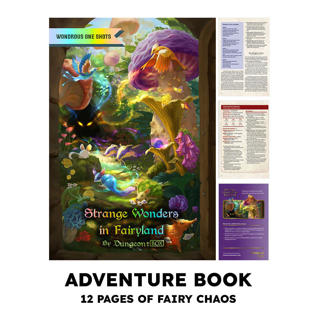 Strange Wonders in Fairyland, A One Shot Adventure