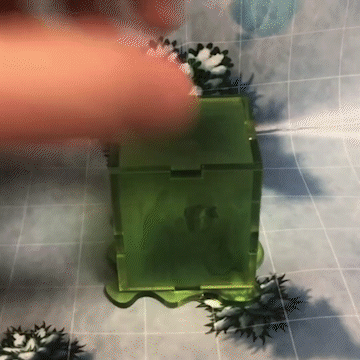 Gelatinous Gifts - 3D Gelatinous Cube