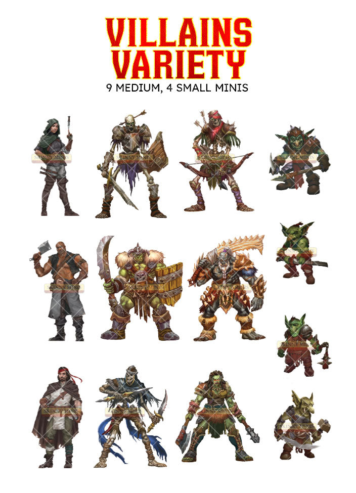 Villains Variety