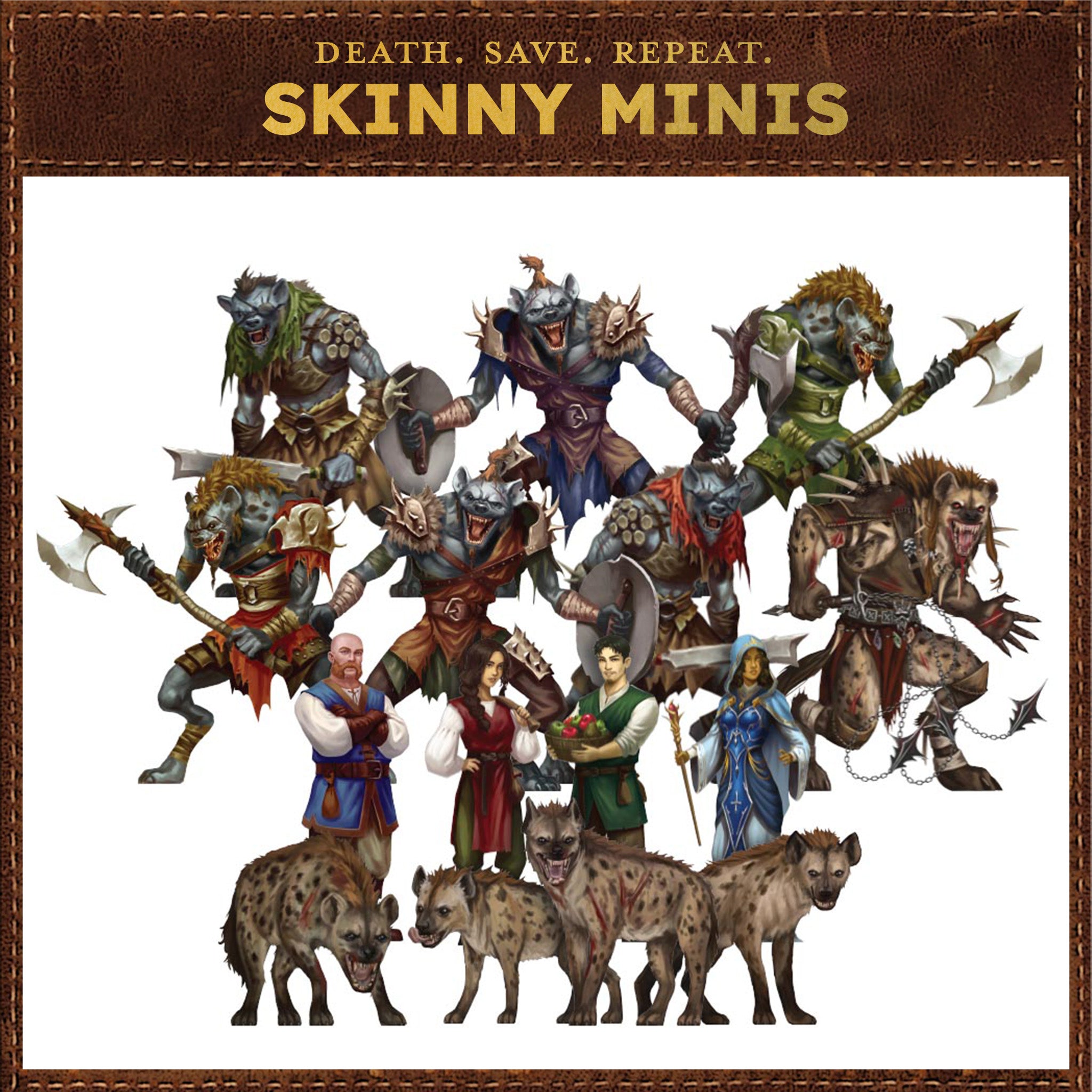 Death. Save. Repeat, A One Shot Adventure – Skinny Minis
