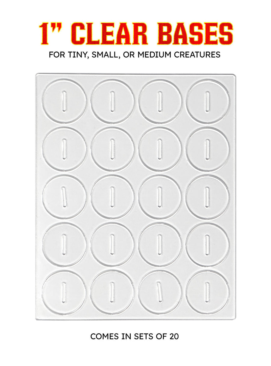 Mini Base Size Chart Bases – Skinny Minis