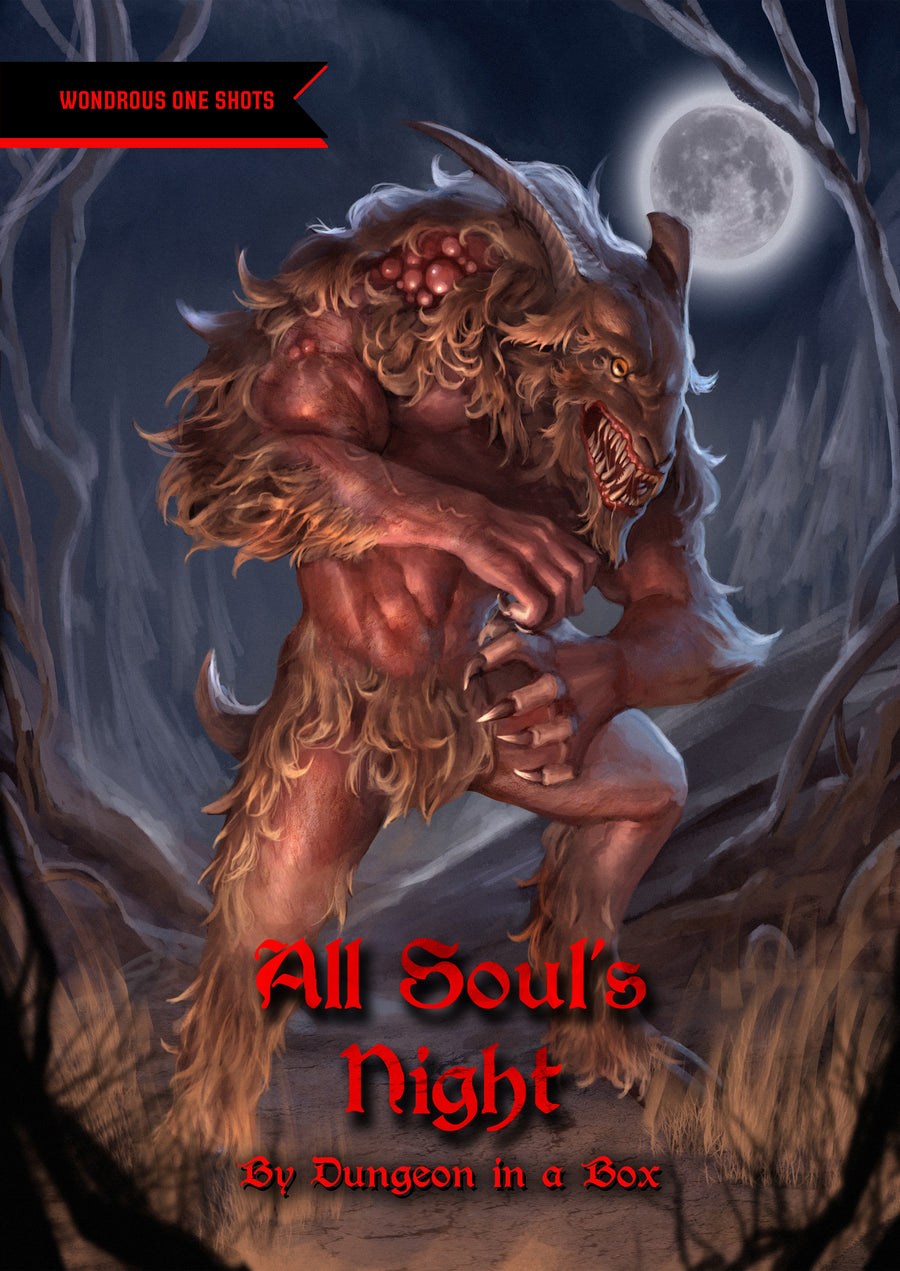 All Soul's Night,  A One Shot Adventure