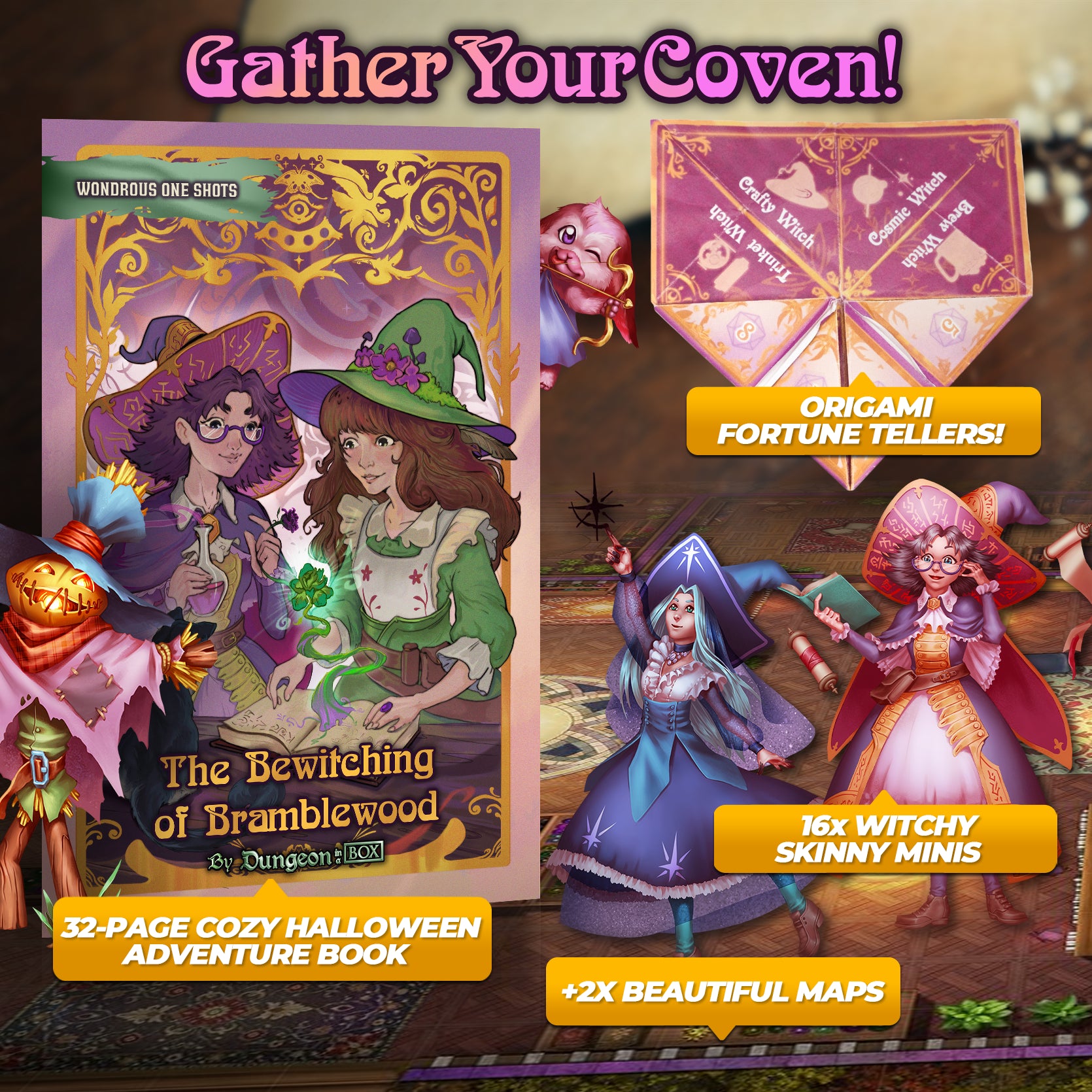 The Bewitching of Bramblewood, A One Shot Adventure