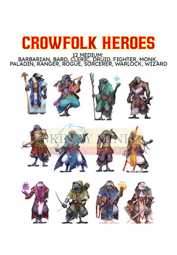 Crowfolk Heroes