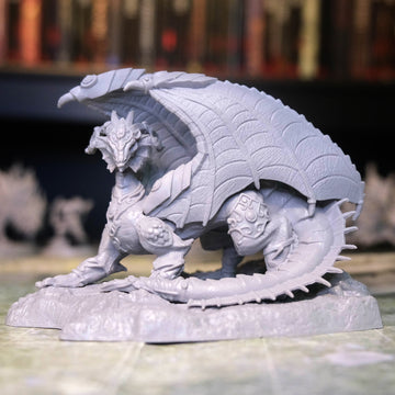 Gilded Dragon - Large Custom 3D Mini