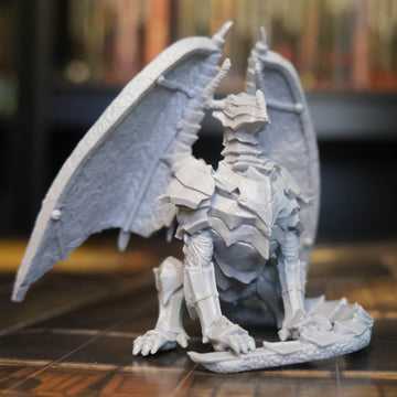 Armored Dragon - Large Custom 3D Mini