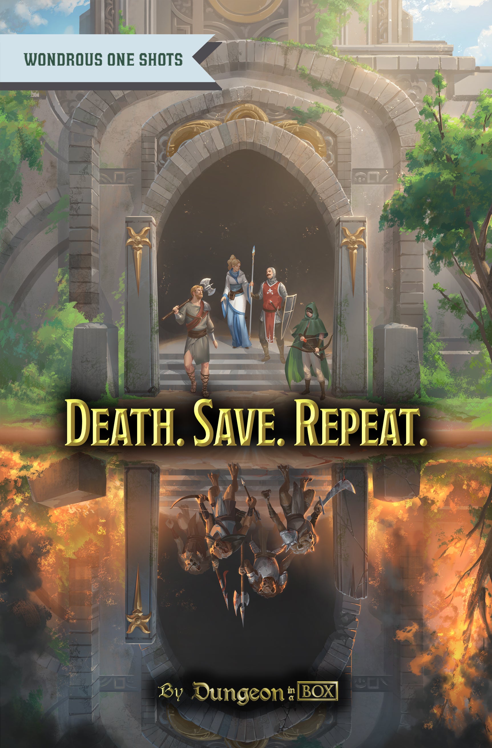 Death. Save. Repeat, A One Shot Adventure – Skinny Minis
