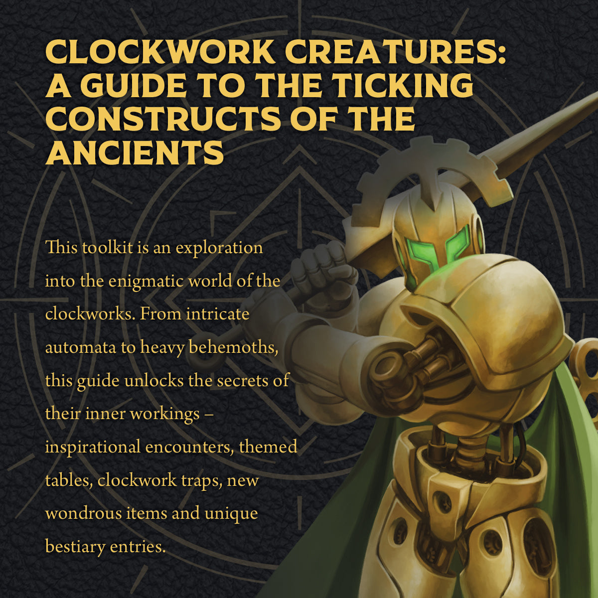 d&d clockwork monsters Clockwork Creatures