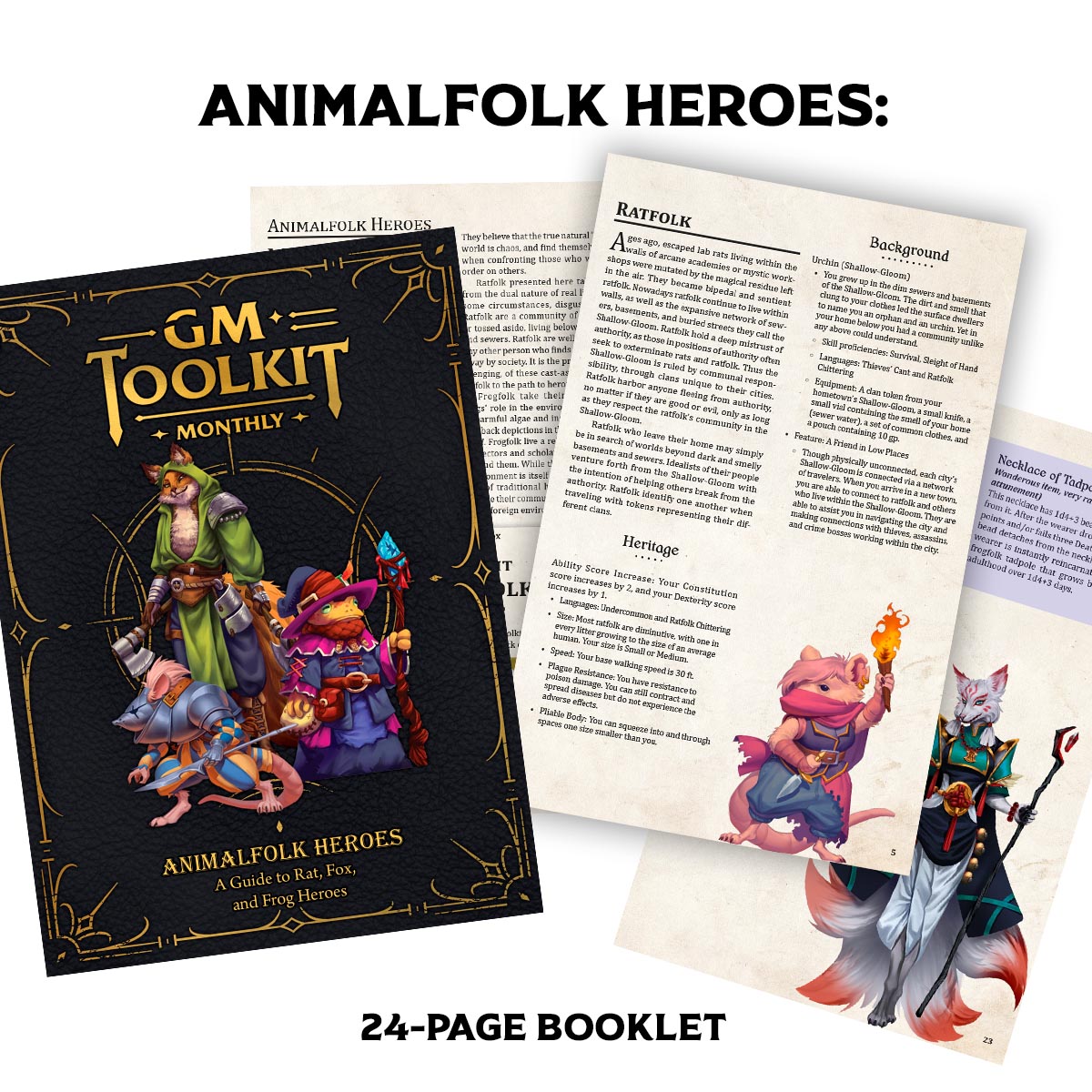 Animalfolk Heroes