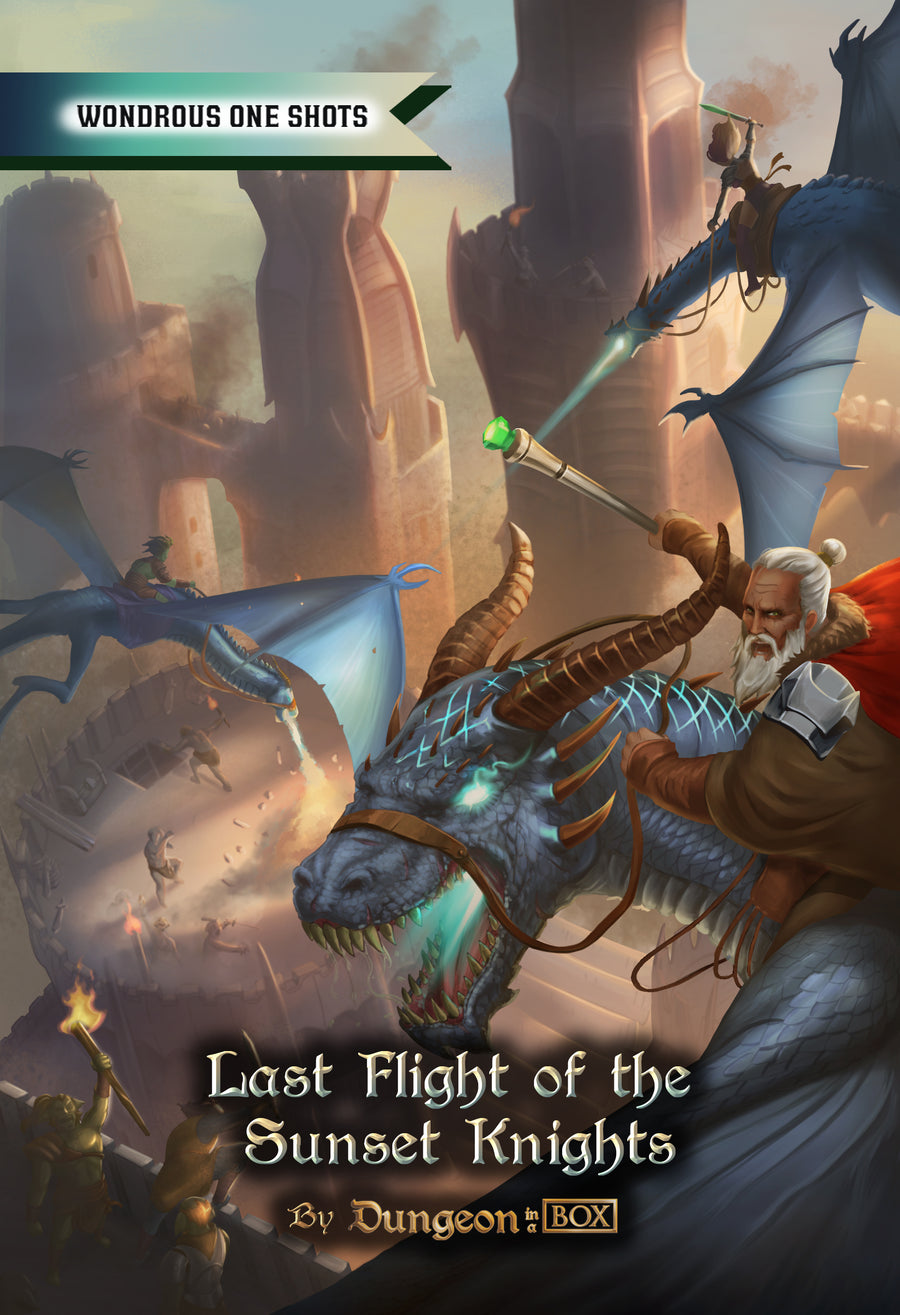 Last Flight of the Sunset Knights, A One Shot Adventure