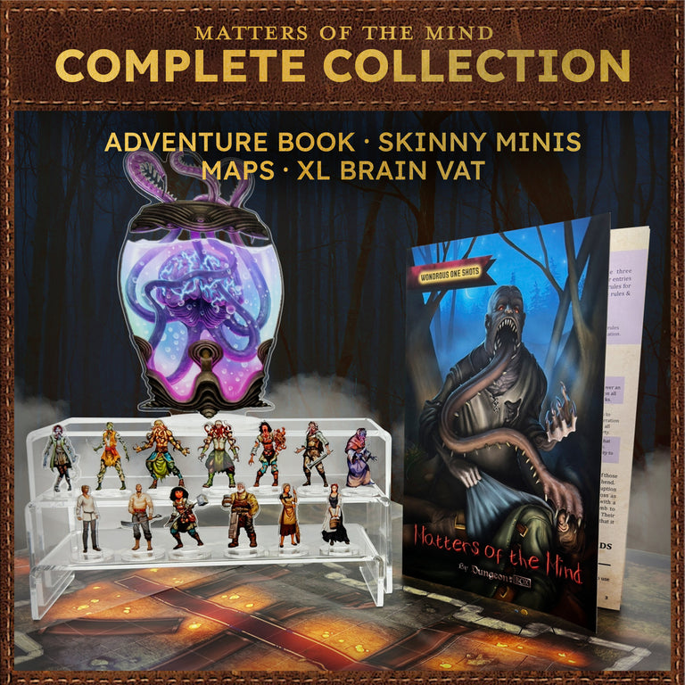 Matters of the Mind, A One Shot Adventure – Skinny Minis