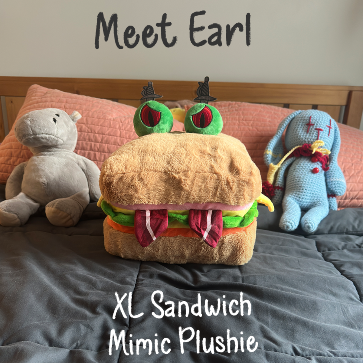 Earl the XL Mimic Plushie (PRE-ORDER)