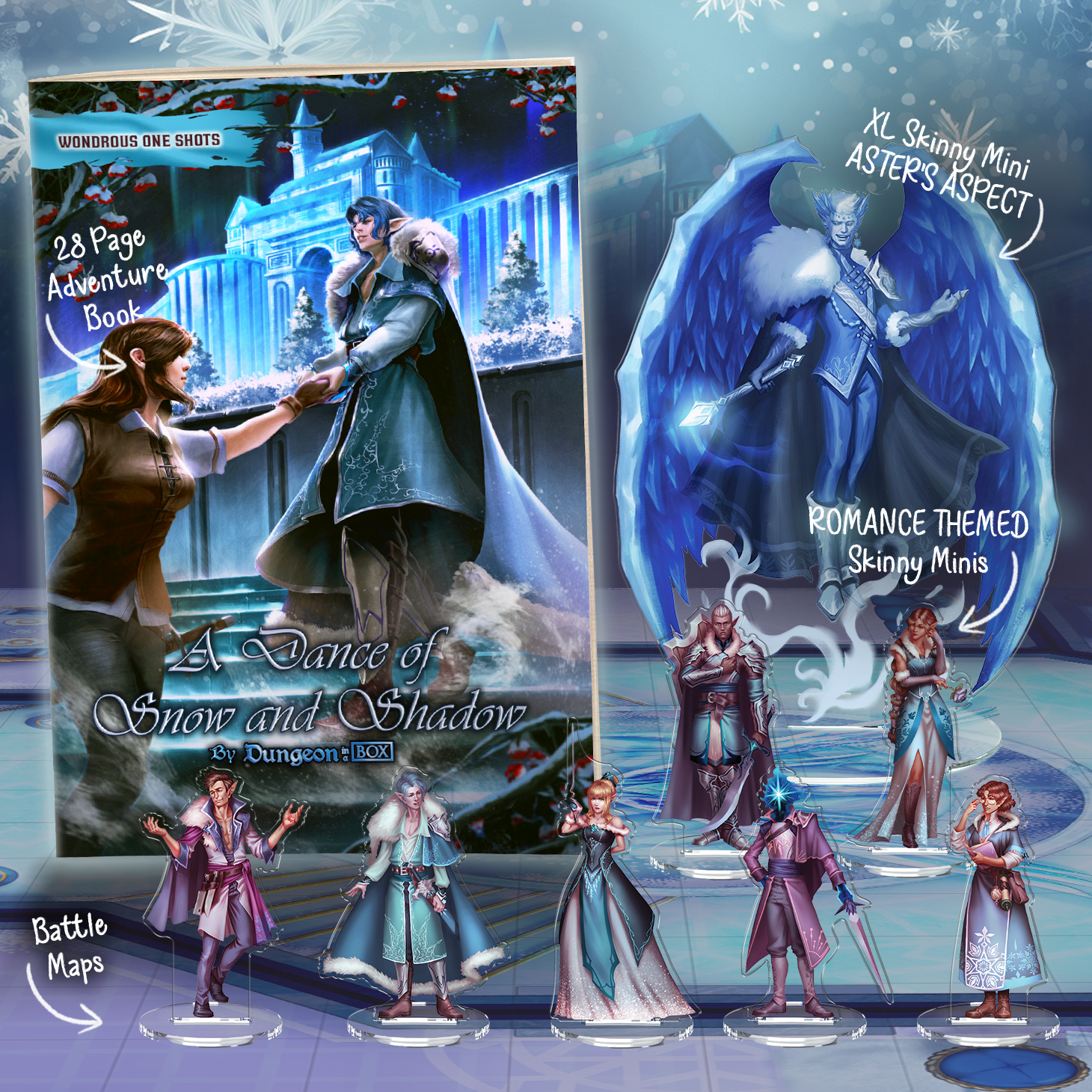 A Dance of Snow and Shadow, A One Shot Adventure
