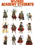Wizard Academy Students
