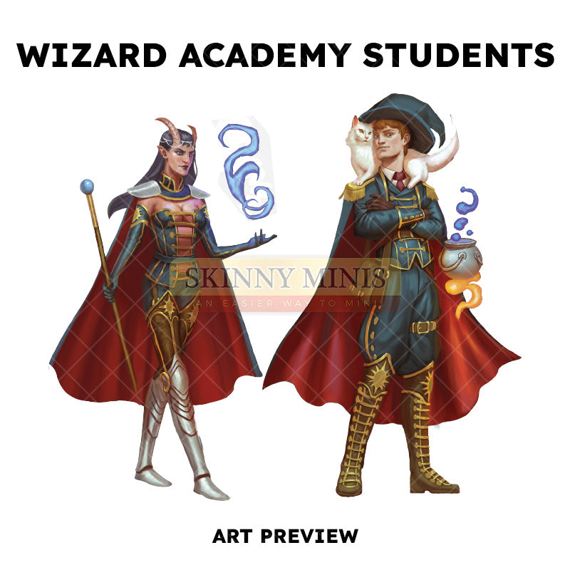 Wizard Academy Students