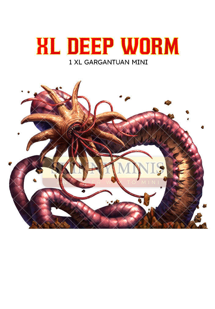 XL Deep Worm – Skinny Minis