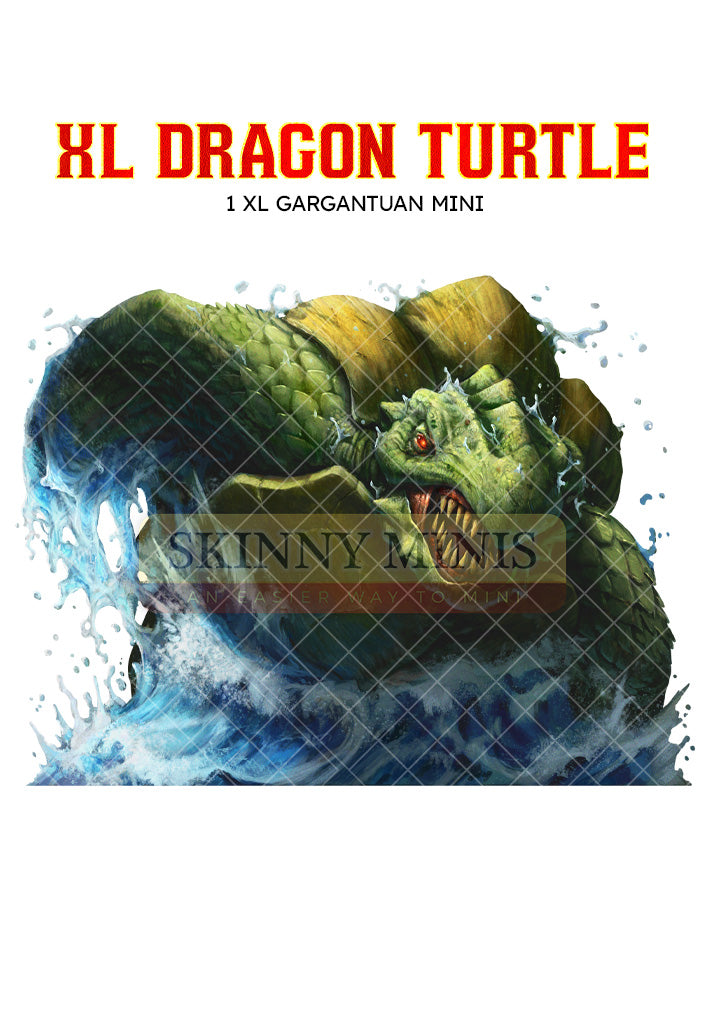 XL Dragon Turtle