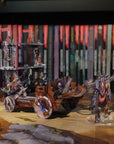 XL Goblin War Wagon and Goblin Raider Skinny Minis