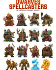 Dwarves Spellcaster Heroes