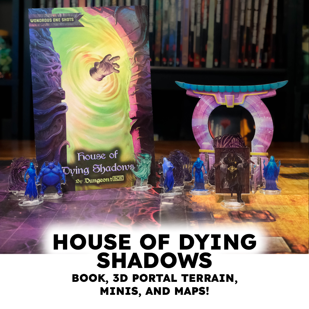 House of Dying Shadows, A One Shot Adventure