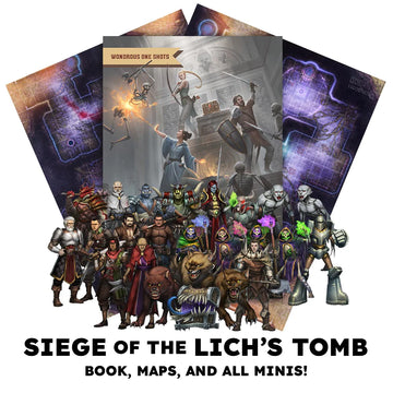 Siege of the Lich's Tomb, A One Shot Adventure